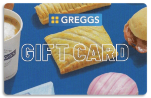 Greggs Gift Card